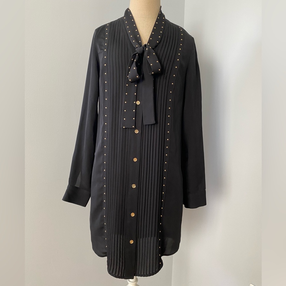 Michael Kors silk shirt dress